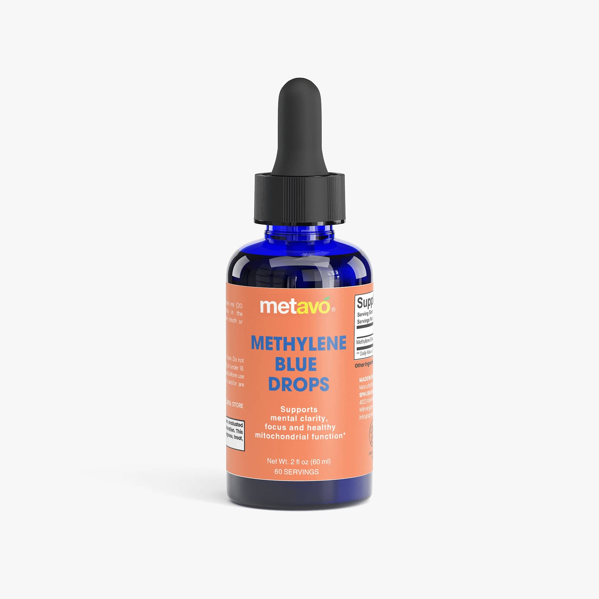 Metavo.com Specialty Supplements Methylene Blue Drops