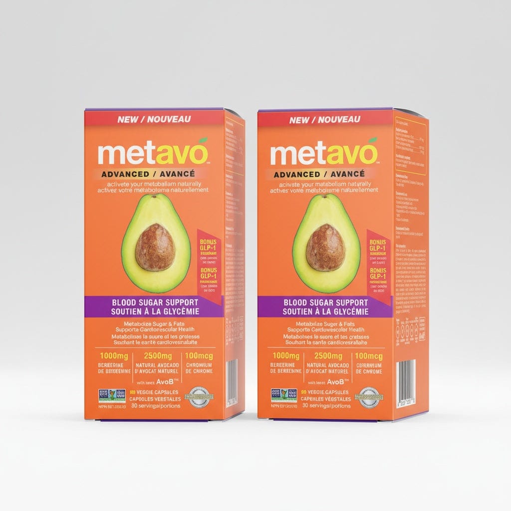 Metavo US Metavo GLP-1 Metavo Advanced GLP-1 Blood Sugar Support with Berberine 2Pk. Multi