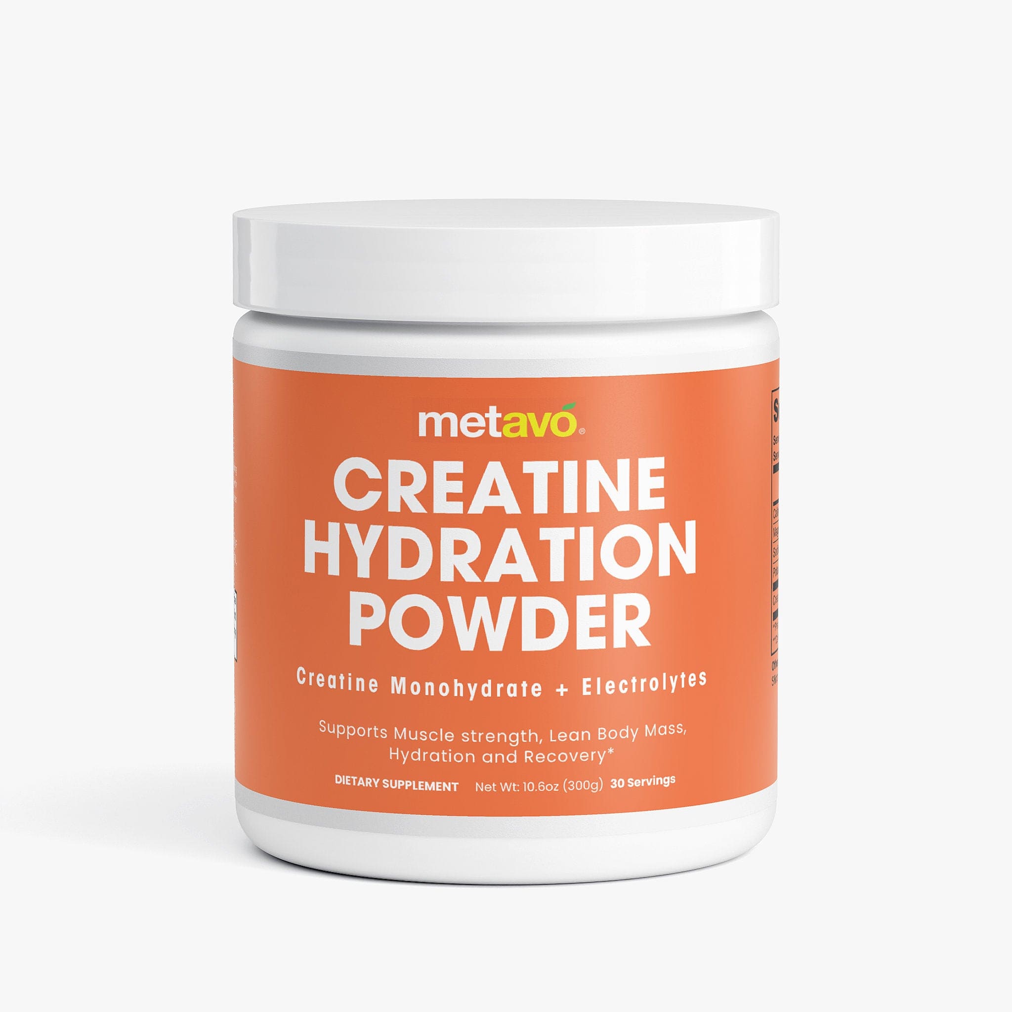 Metavo.com Muscle Builders Creatine Hydration Powder