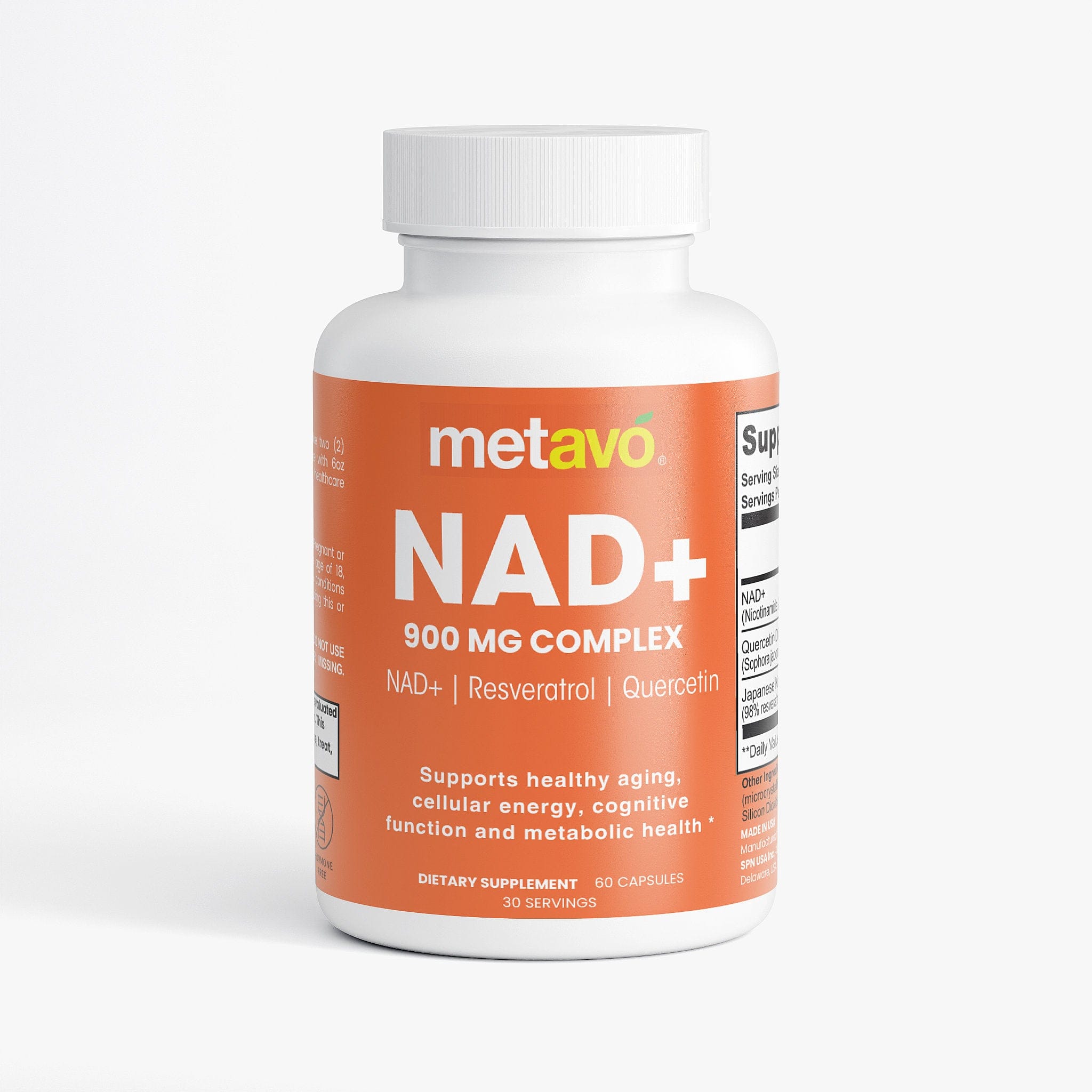 Metavo.com Specialty Supplements NAD+