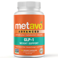 Metavo Advanced GLP-1 Weight Support Capsules | 1 Month Supply