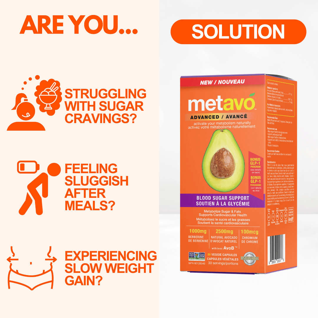 Metavo US Metavo Metavo Advanced Blood Sugar Support with Berberine Canada