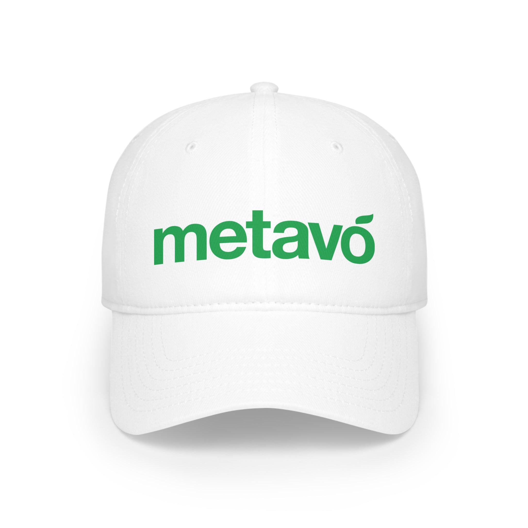 Printify Hats White / One size Low Profile Baseball Cap