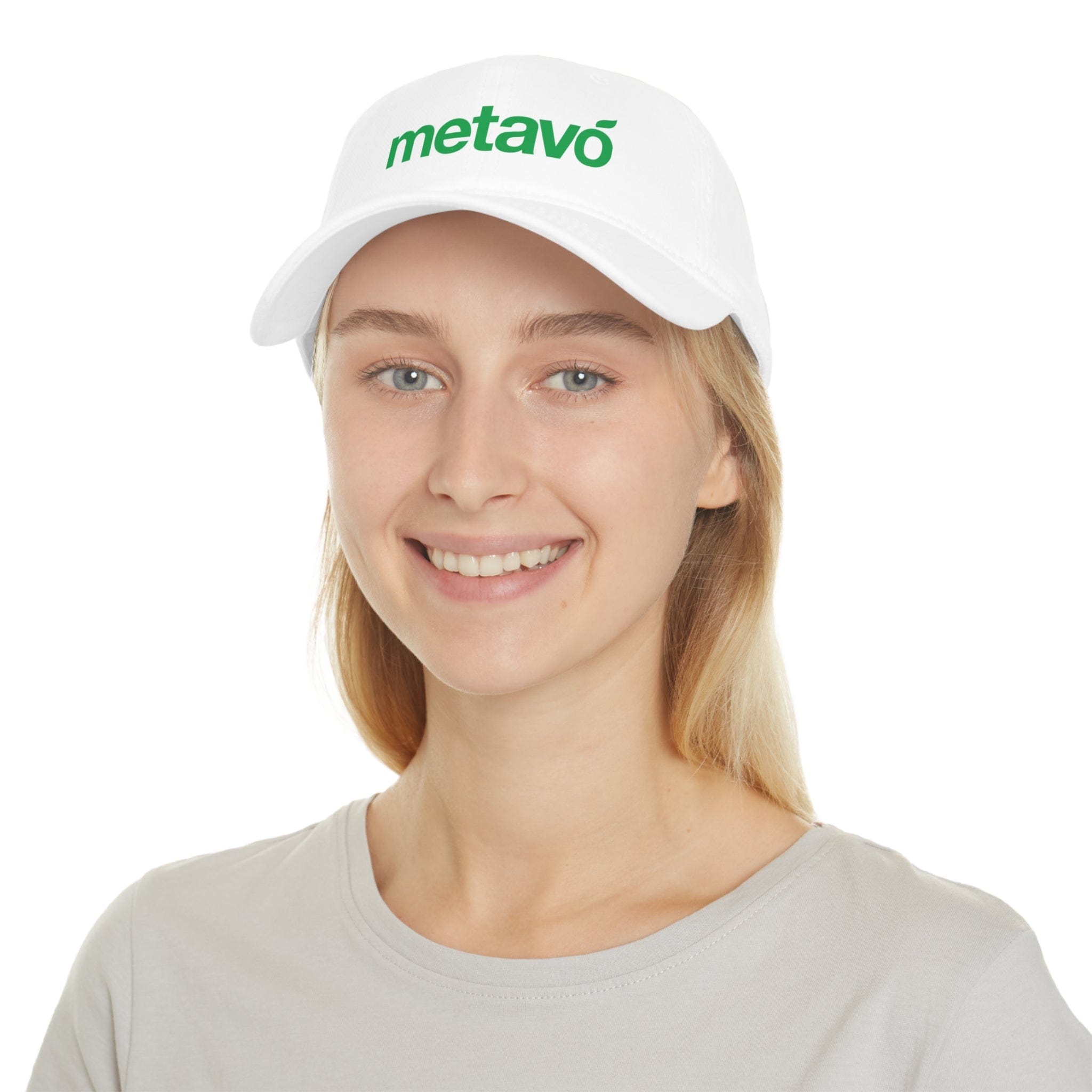 Printify Hats White / One size Low Profile Baseball Cap