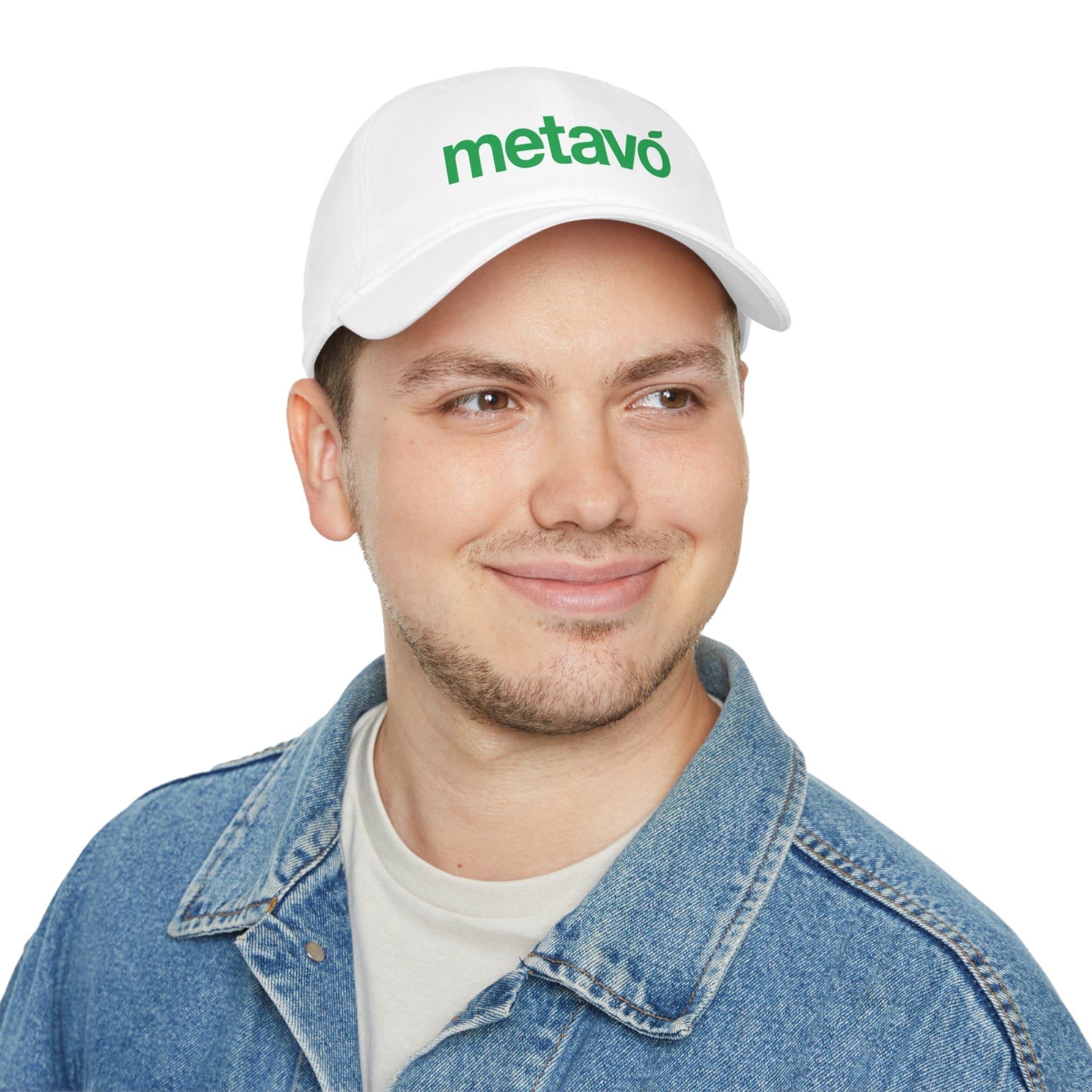 Printify Hats White / One size Low Profile Baseball Cap